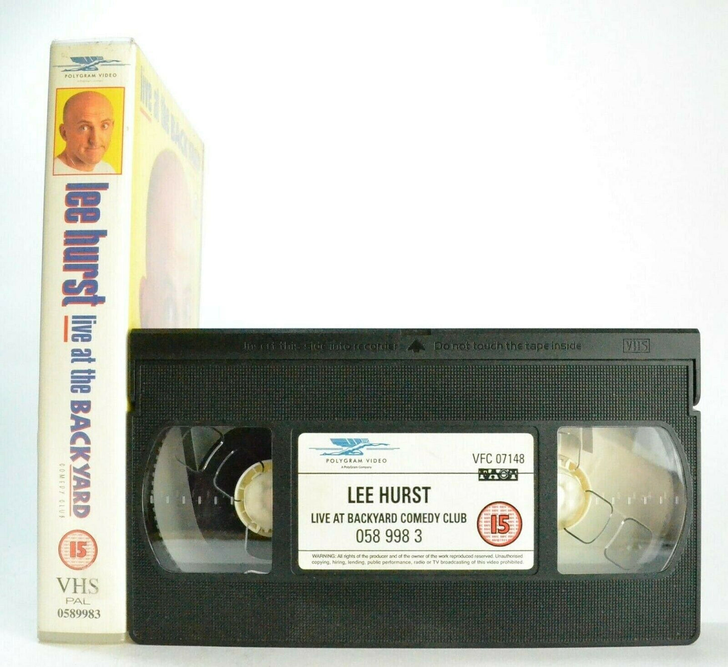 Lee Hurst: Live At The Backyard Comedy Club - Stand-Up - Popular Comedian - VHS-