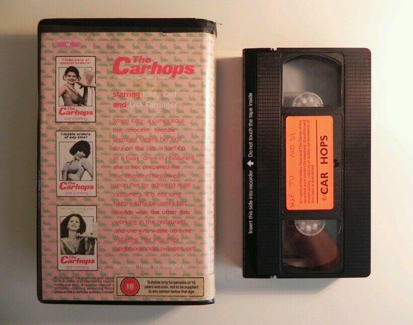 Carhops - Peter Locke (The Hills Have Eyes) - Big Box - Rare Pre Cert VHS (294)-