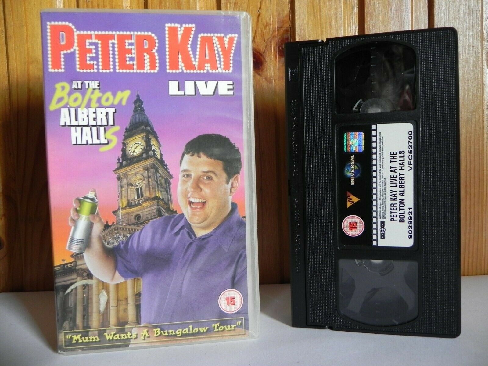 Peter Kay - Live - Boston Albert Hall - Comedy - Stand Up - Hilarious - VHS-