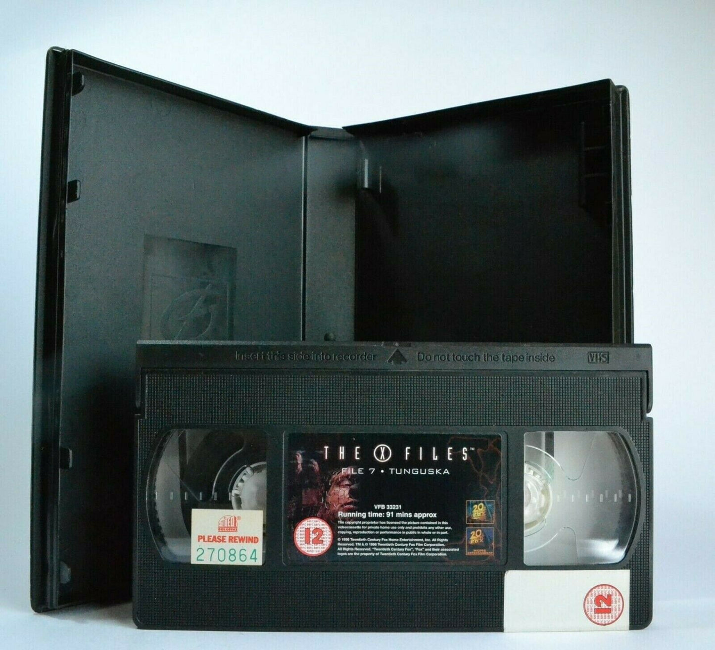 The X-Files: Tunguska (1996) - Sci-Fi TV Series - Large Box - Ex-Rental - VHS-
