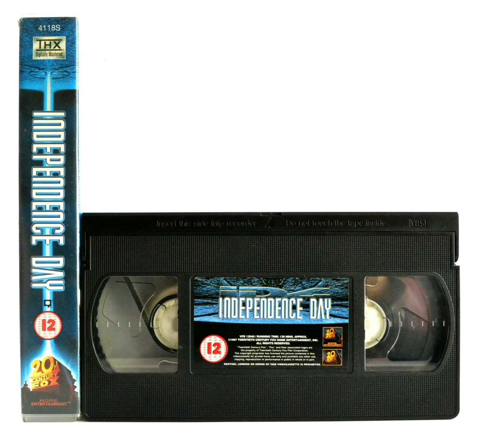 Independence Day: Sci-Fi Action (1994) - Aftermath Of A Worldwide Attack - VHS-