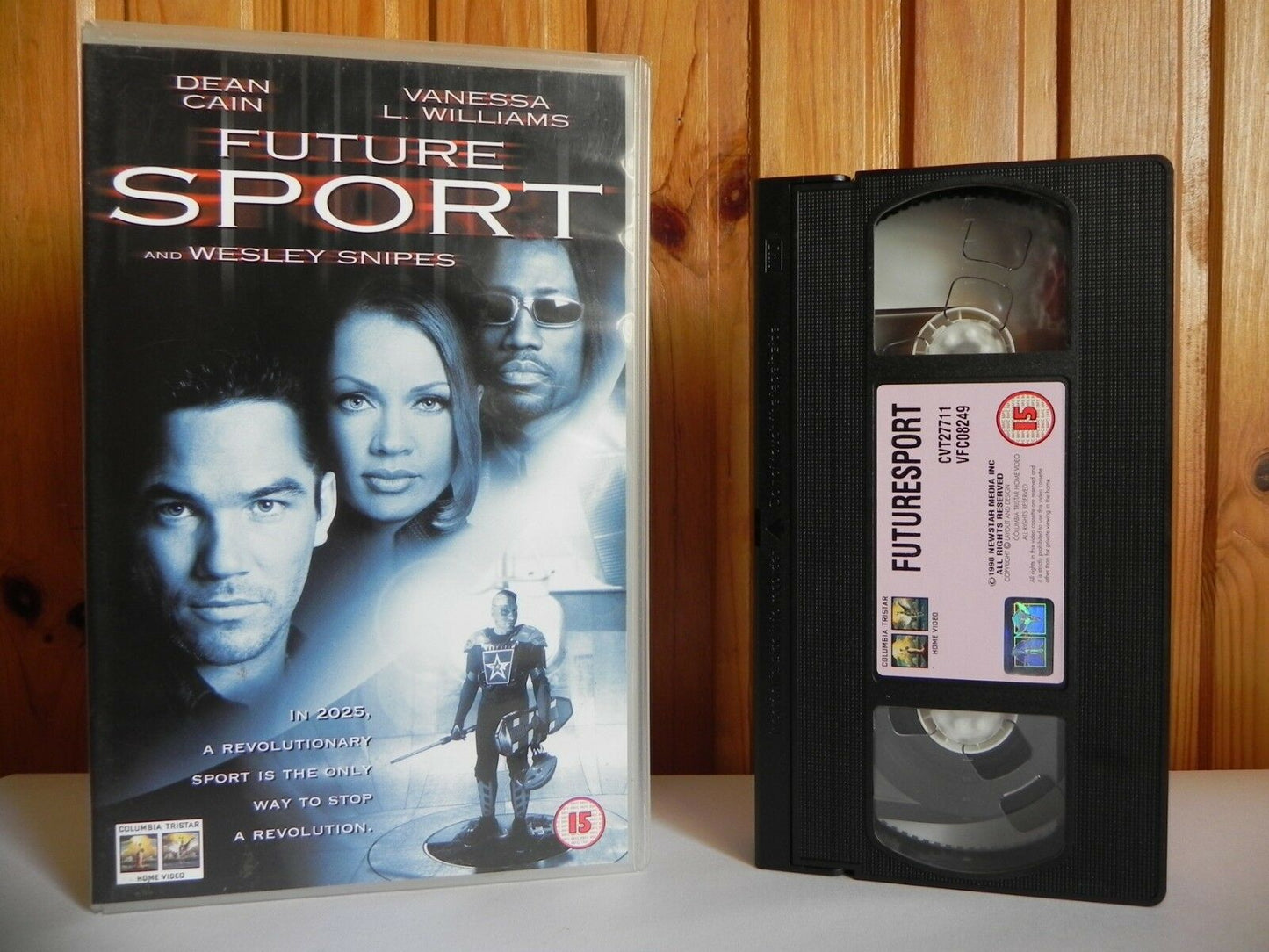 Future Sport - Columbia - Large Box - Sci-Fi - Ex-Rental - Dean Cain - Pal VHS-