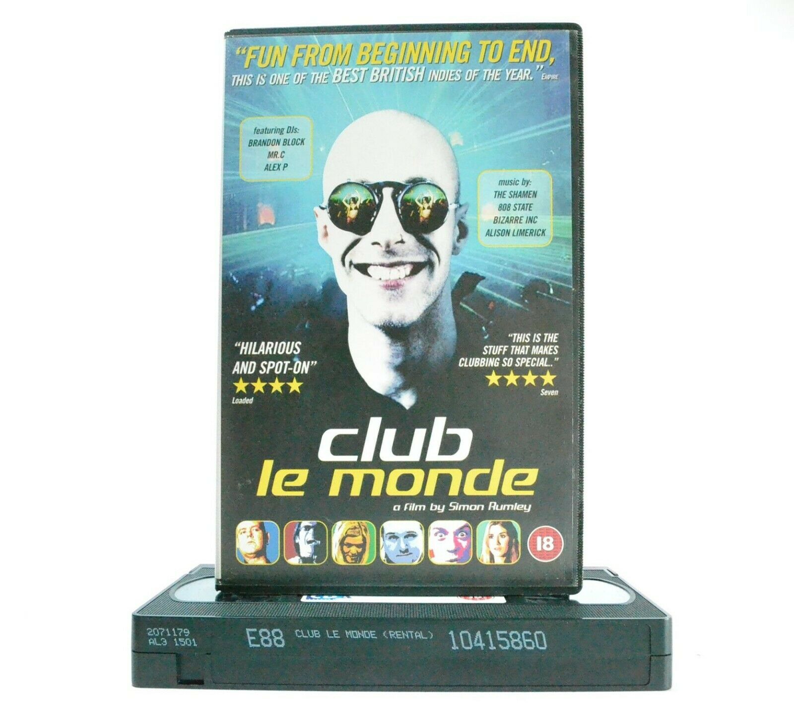 Club Le Monde: Independent Film - Drama - Large Box - London Nightclub - Pal VHS-