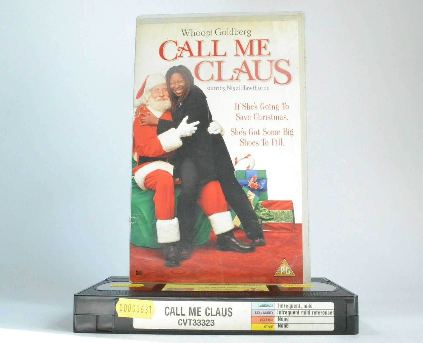 Call Me Claus: (2001) T.V. Movie - Christmas Action - Whoopi Goldberg - Pal VHS-