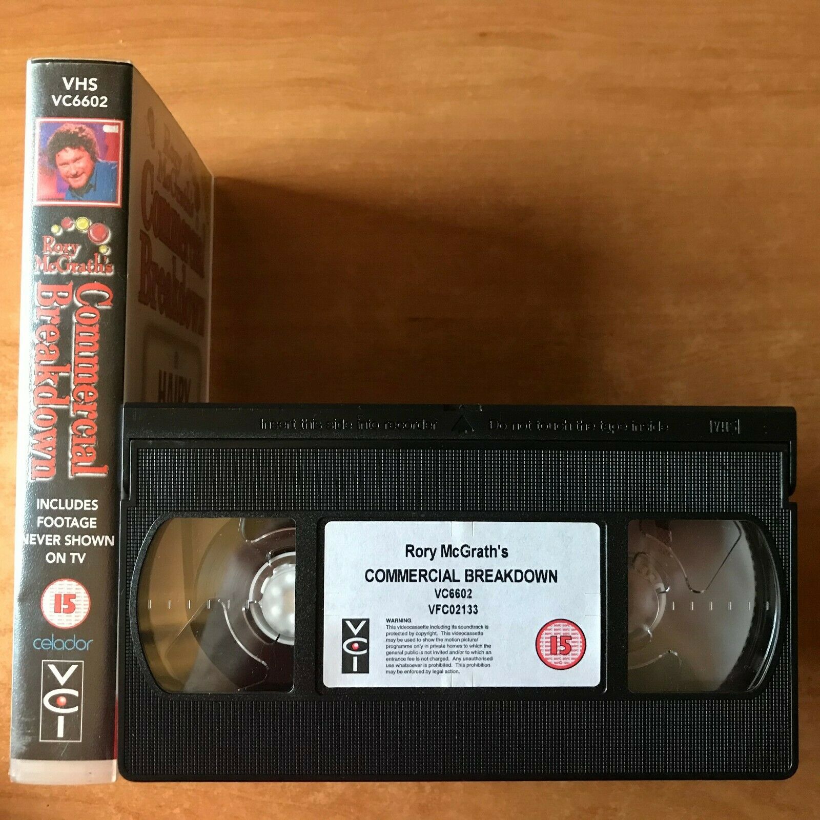 Commercial Breakdown; [Rory McGraths] TV Series - Comedy [Time: 75mins] Pal VHS-