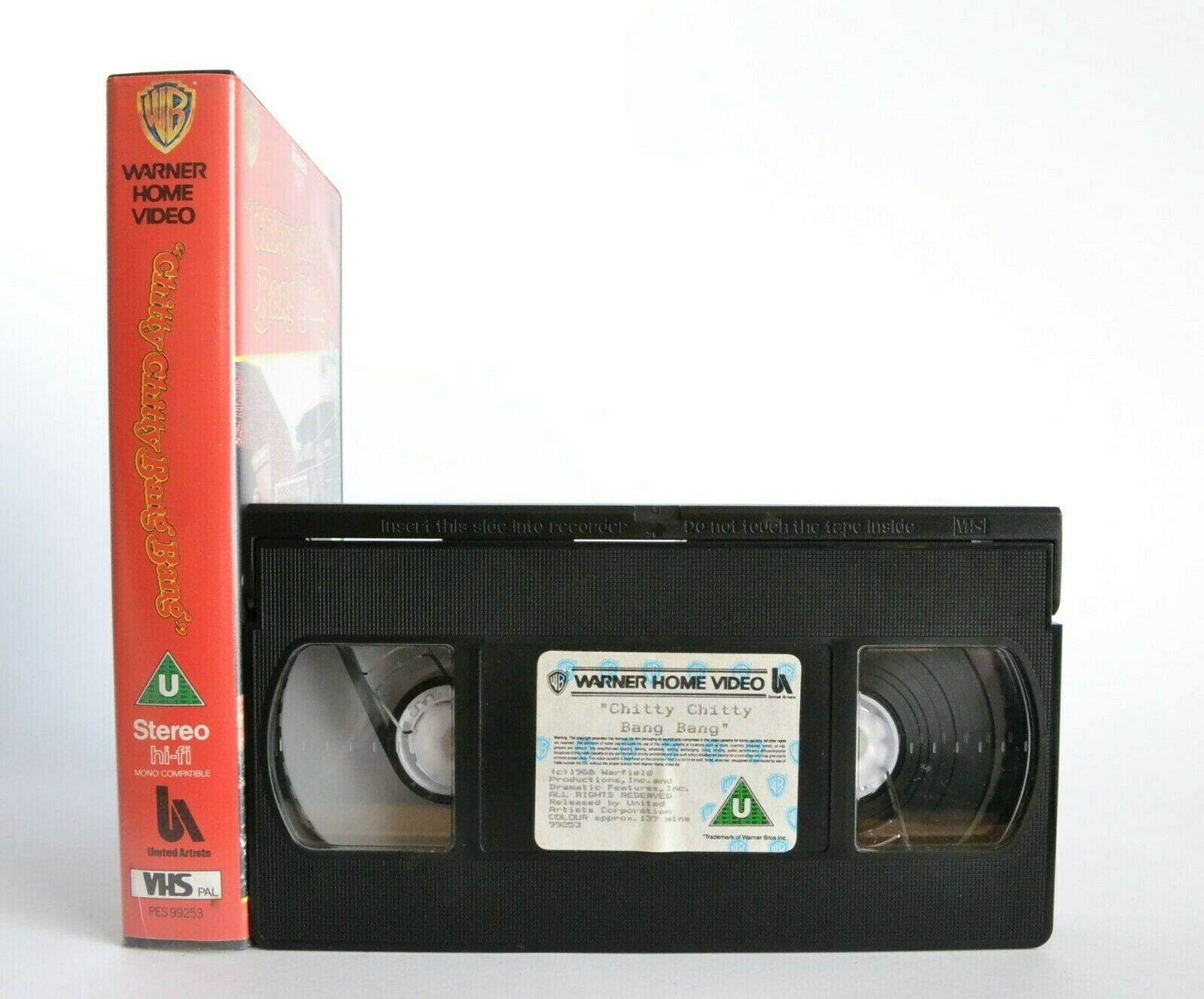 Chitty Chitty Bang Bang: Inventions & Adventures - D.Van Dyke - Kids - Pal VHS-