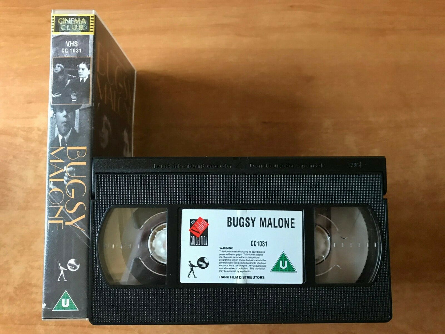 Bugsy Malone (1976); [Alan Parker] Gangster Musical Spoof - Jodie Foster - VHS-