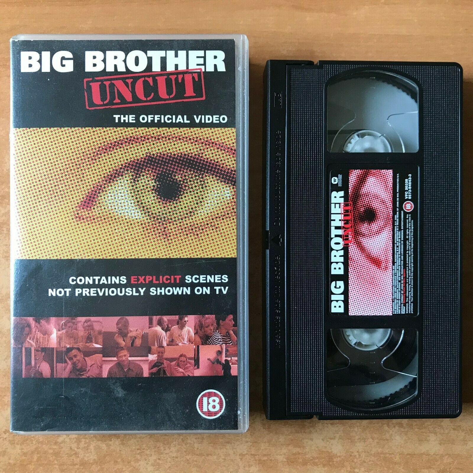 Big Brother: Uncut [1st Show Ever] Official Video - EXPLICIT Scenes - Pal VHS-