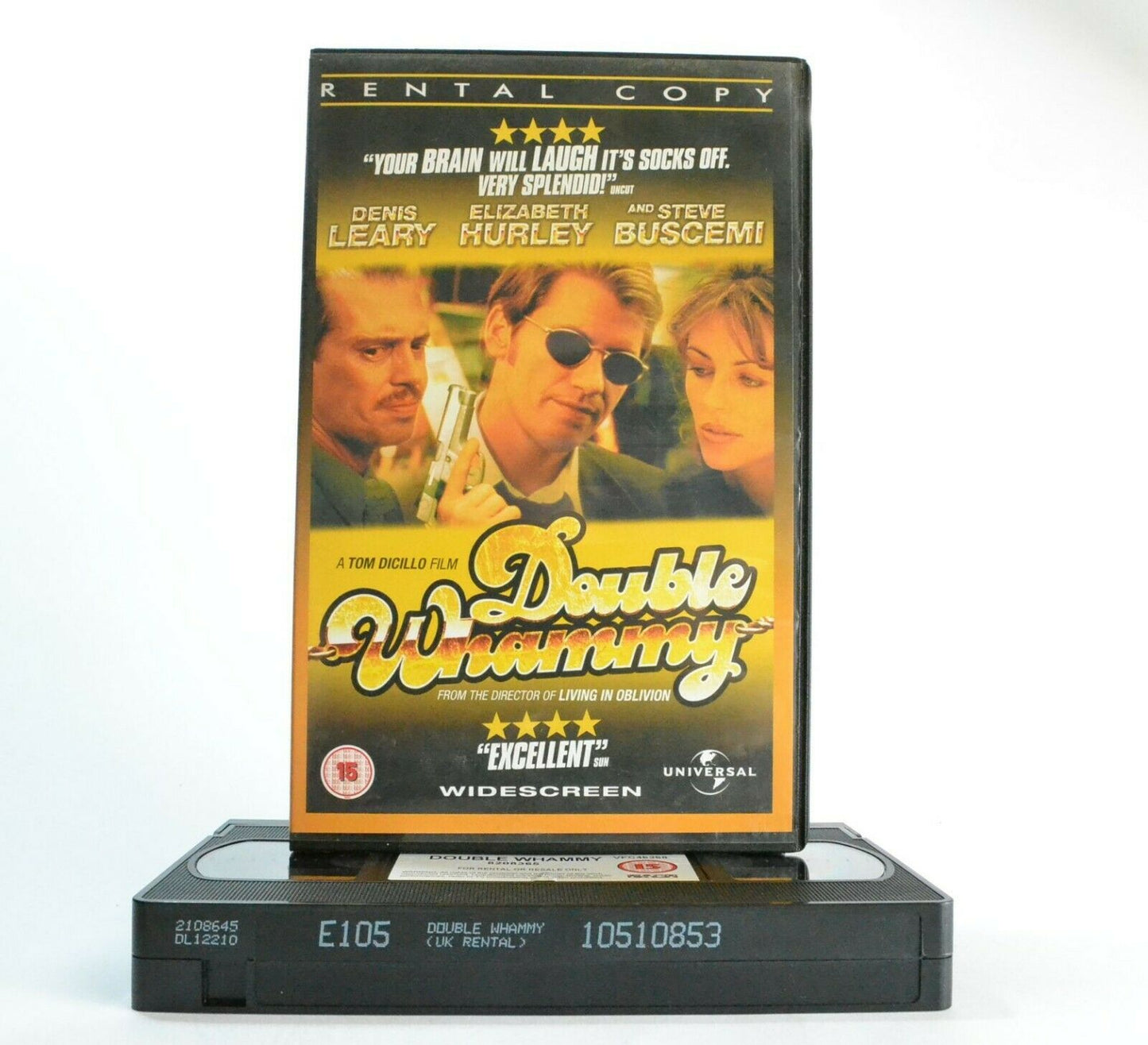 Double Whammy: Comedy (2001) - Large Box - Ex-Rental - E.Hurley/S.Buscemi - VHS-
