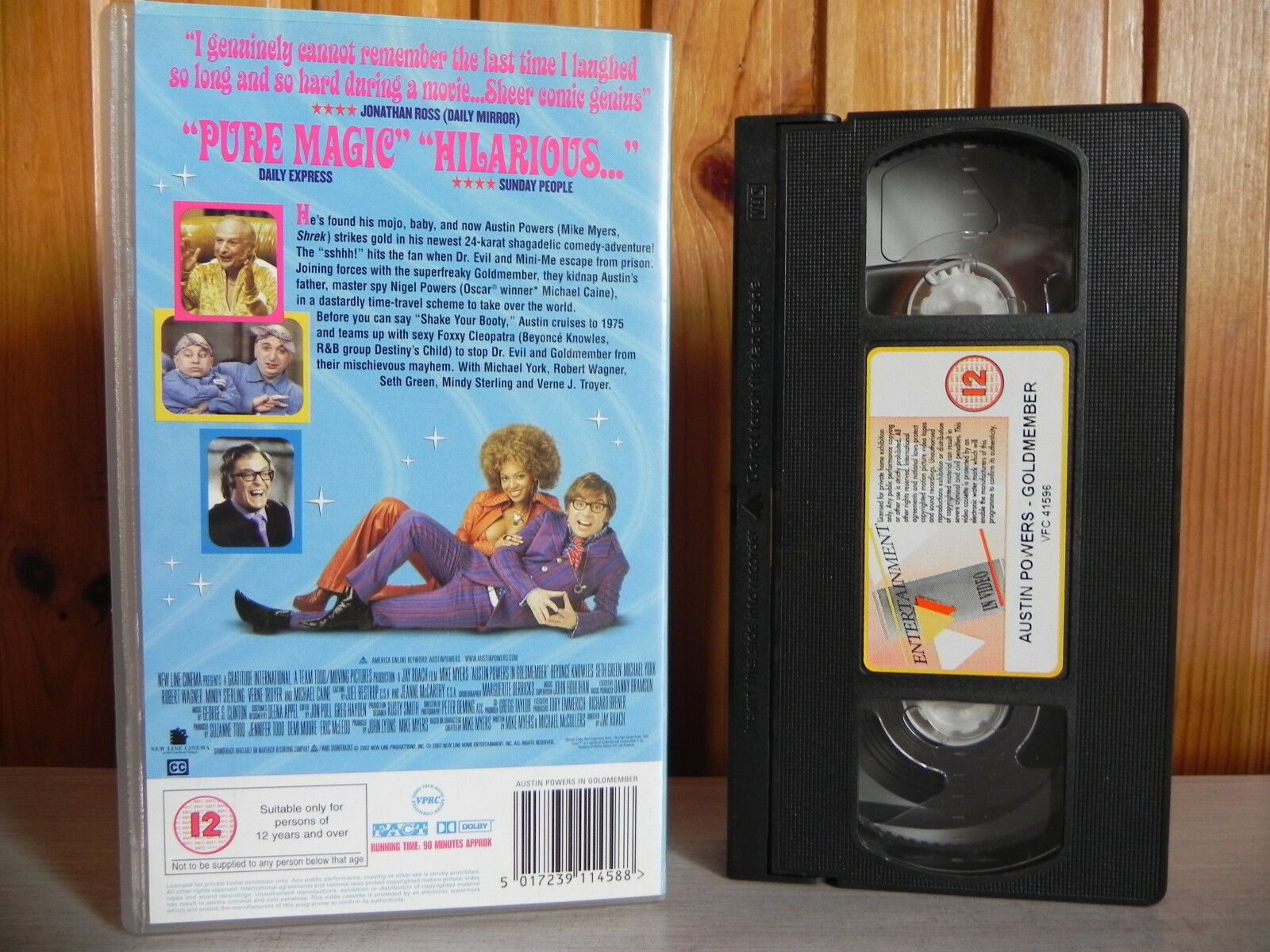 Austin Powers In Goldmember - Entertainment In Video - Comedy - Pure Magic - VHS-