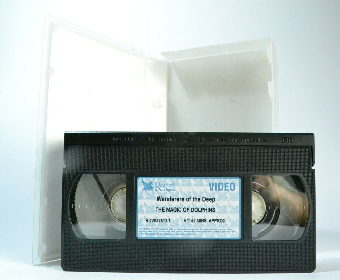 Wanderers Of The Deep: The Magic Of Dolphins (BBC) Caribbean - Arctic - Pal VHS-