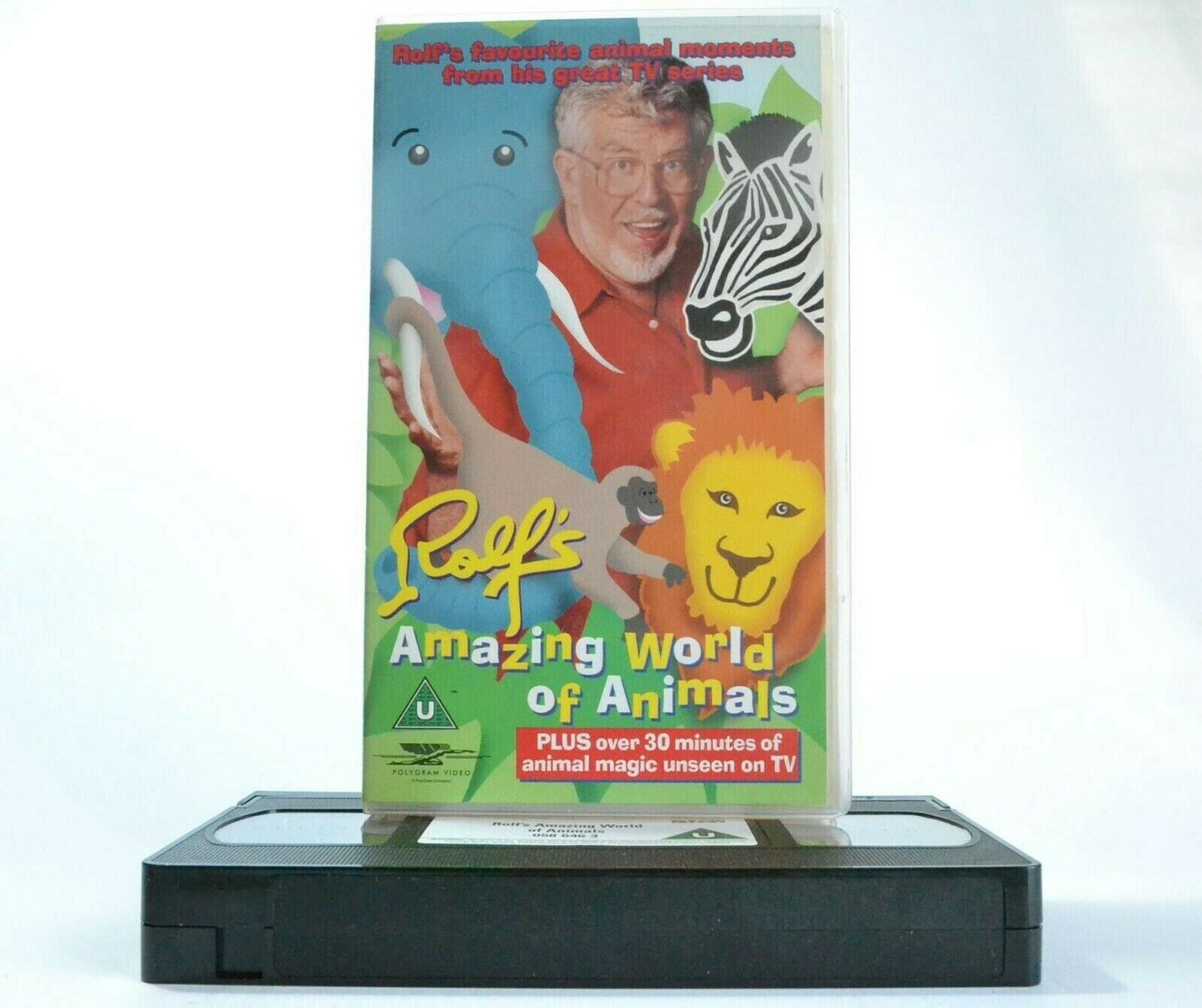 Amazing World Of Animals: By Rolf Harris - TV Series - Compilation - Pal VHS-