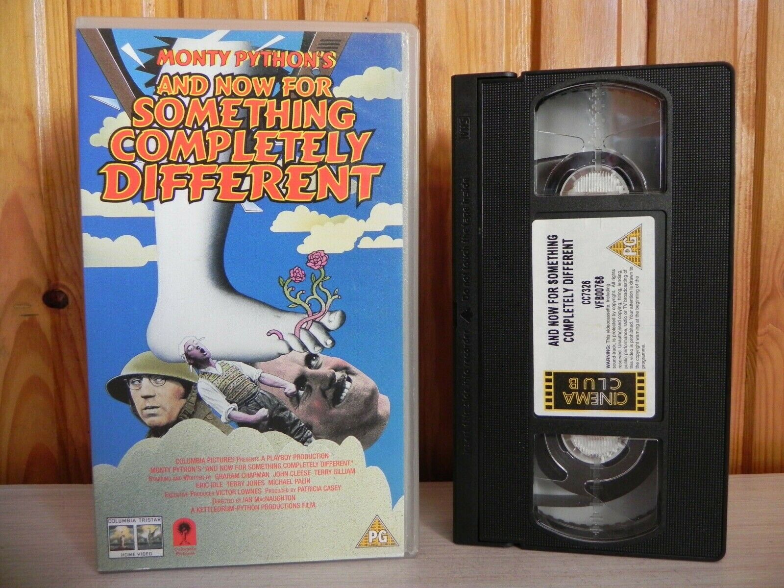 Monty Python's And Now For Something Completely Different - Cinema Club - VHS-