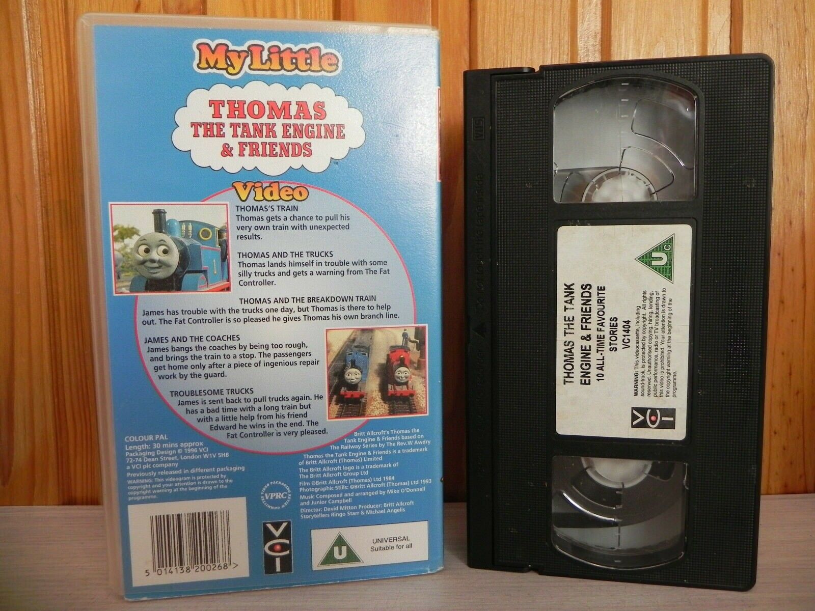 Thomas The Tank - & The Trucks - Kids Video Little - Childrens Family - Pal Vhs-