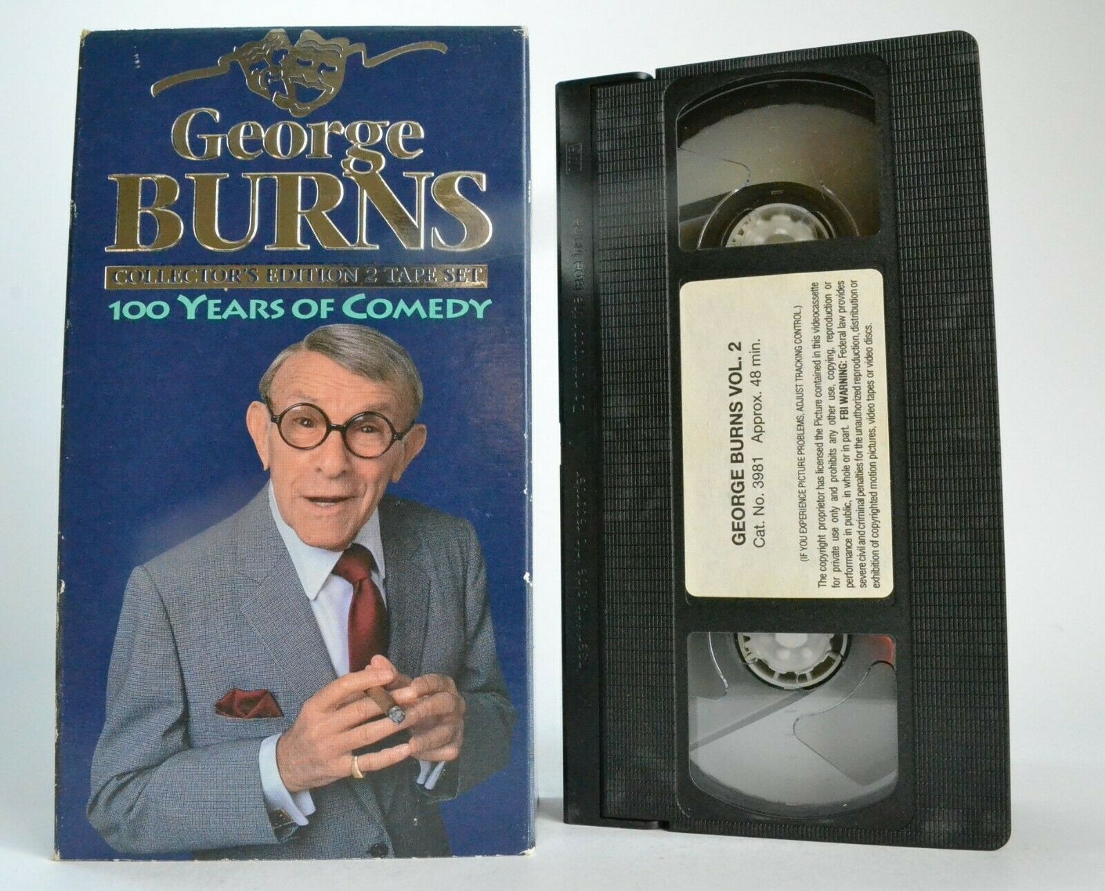 George Burns: 100 Years Of Comedy [Collector's Edition] Video Biography - VHS-