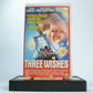 Three Wishes (1995) - Fantasy Drama -<[Large Box]>- Patrick Swayze - Pal VHS-