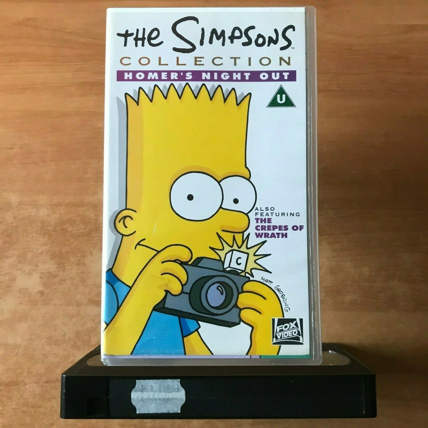 The Simpsons Collection: Homer's Night Out - Animated [Matt Groening] Pal VHS-