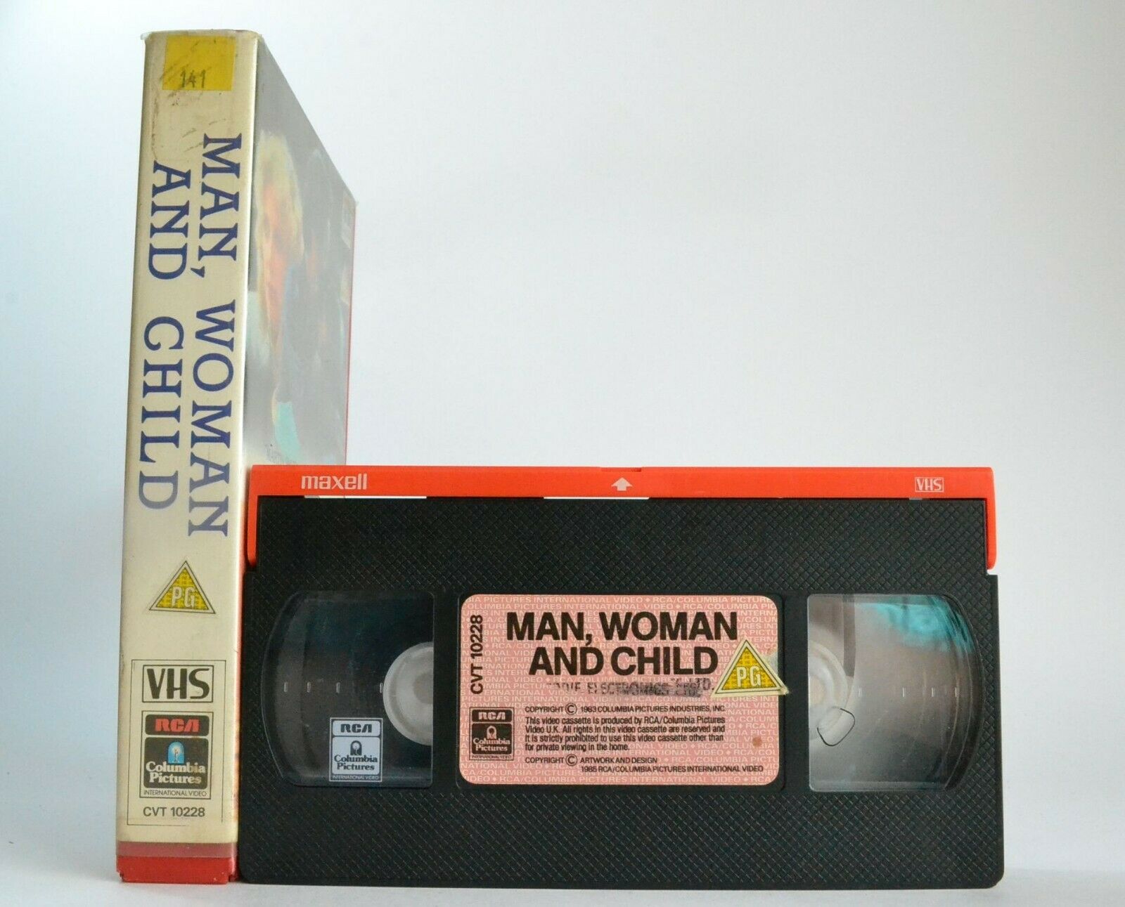 Man, Woman And Child - Drama - Large Box - Martin Sheen/Blythe Danner - Pal VHS-