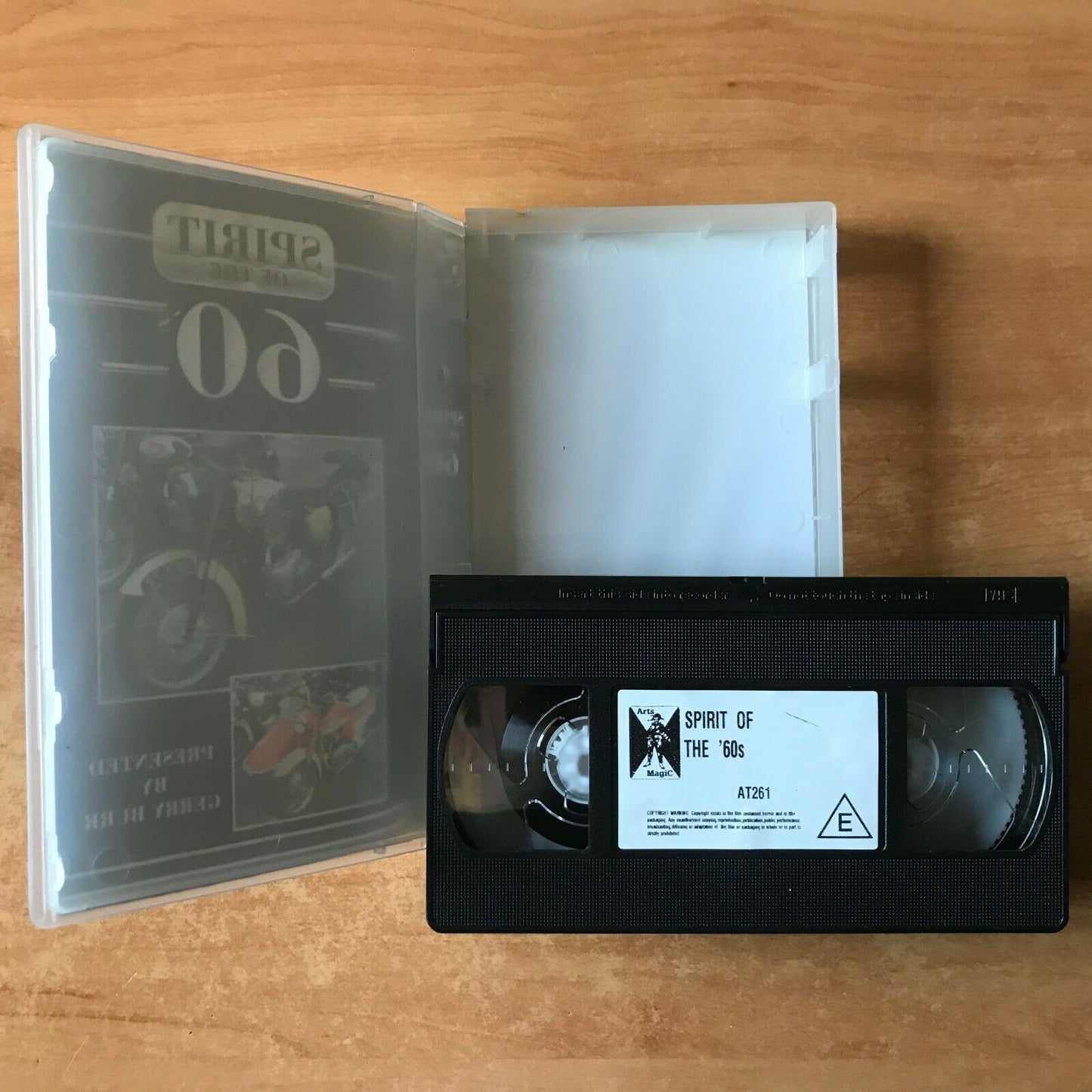 Spirit Of The 60's; [Gerry Burr]: Britains Classic Motorcycle Run - Pal VHS-