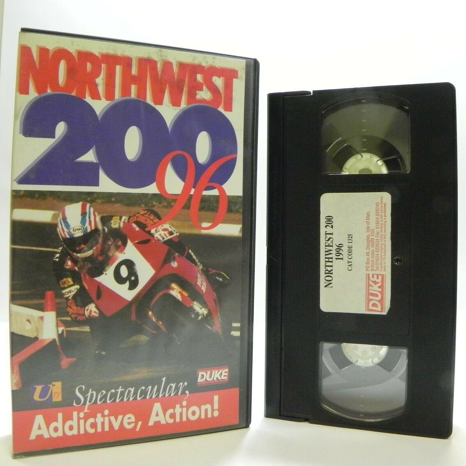 Northwest 200 '96 - Racing - Superbikes - McCallen - Moodie - Simpson - Pal VHS-