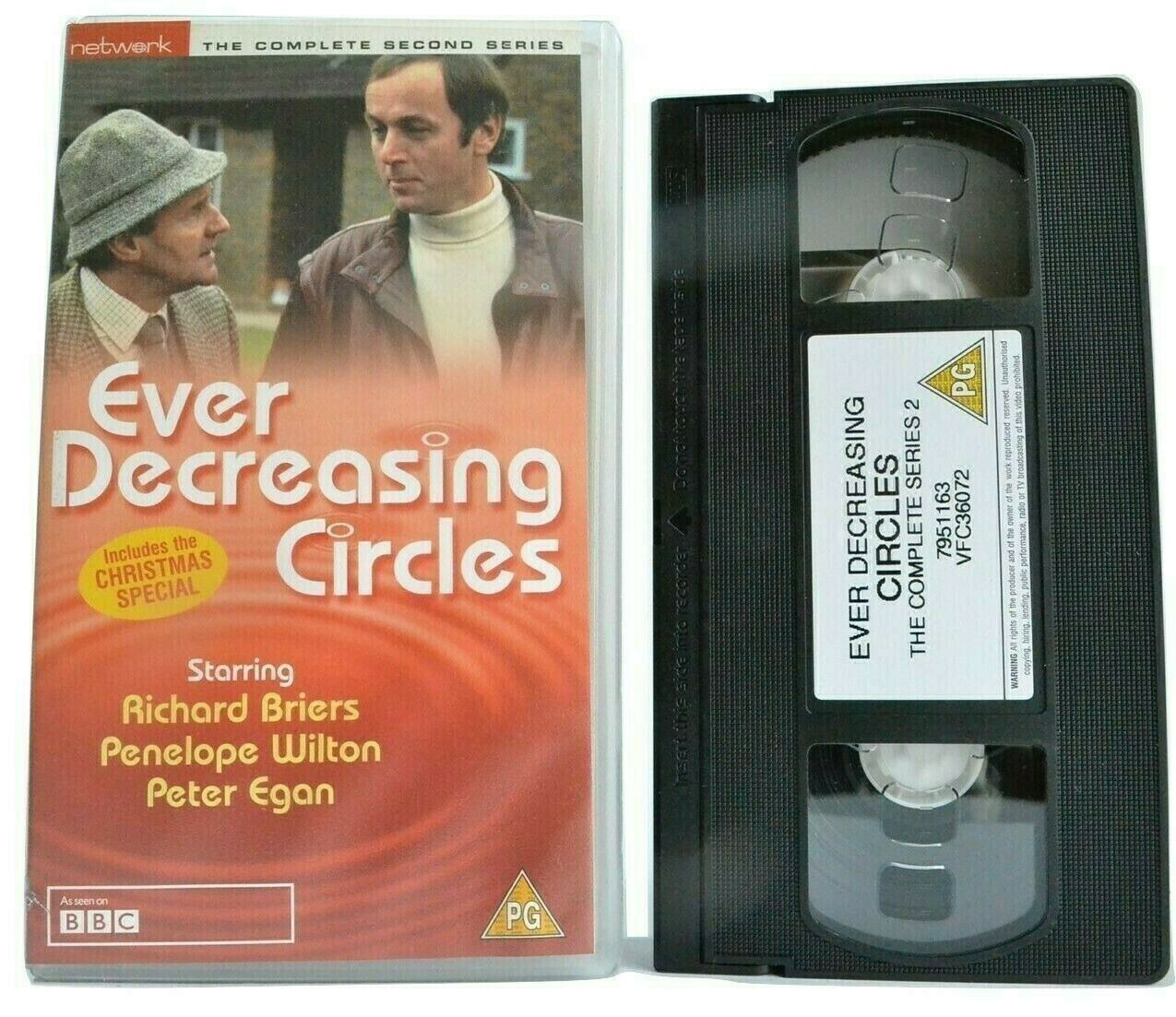 Ever Decreasing Circles [Complete 2nd Series] BBC Comedy - Richard Briers - VHS-