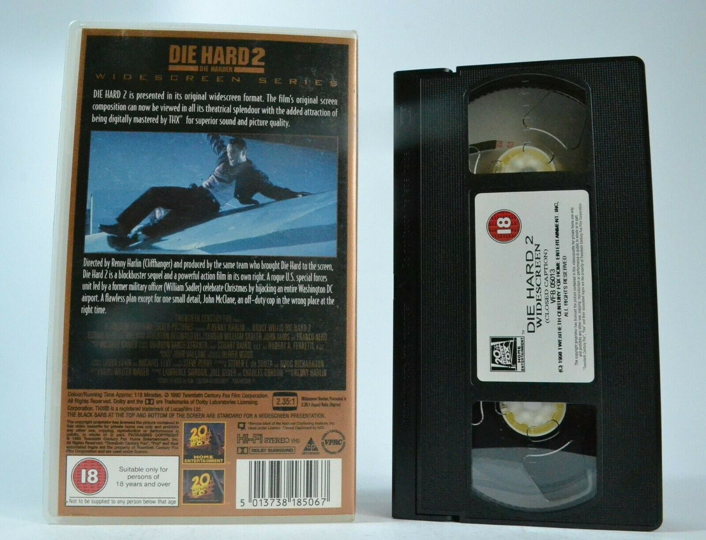 Die Hard 2 (Die Harder); [Widescreen] THX Mastered - Action - Bruce Willis - VHS-