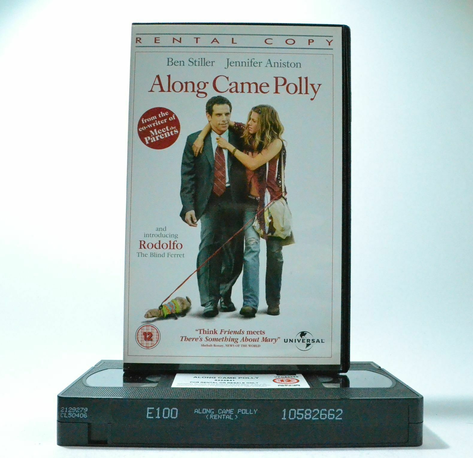 Along Comes Polly: B.Stiller/J.Aniston - Comedy - Large Box - Ex-Rental - VHS-