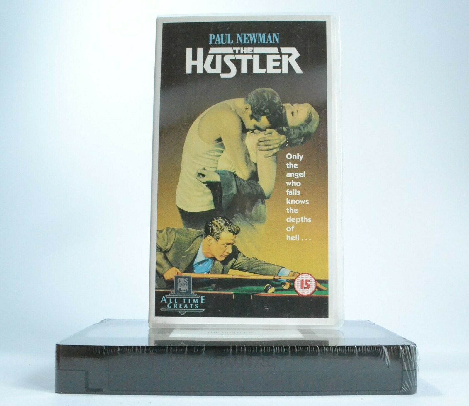 The Hustler: Paul Newman; Major League Pool - (Brand New Sealed) Cult Drama VHS-