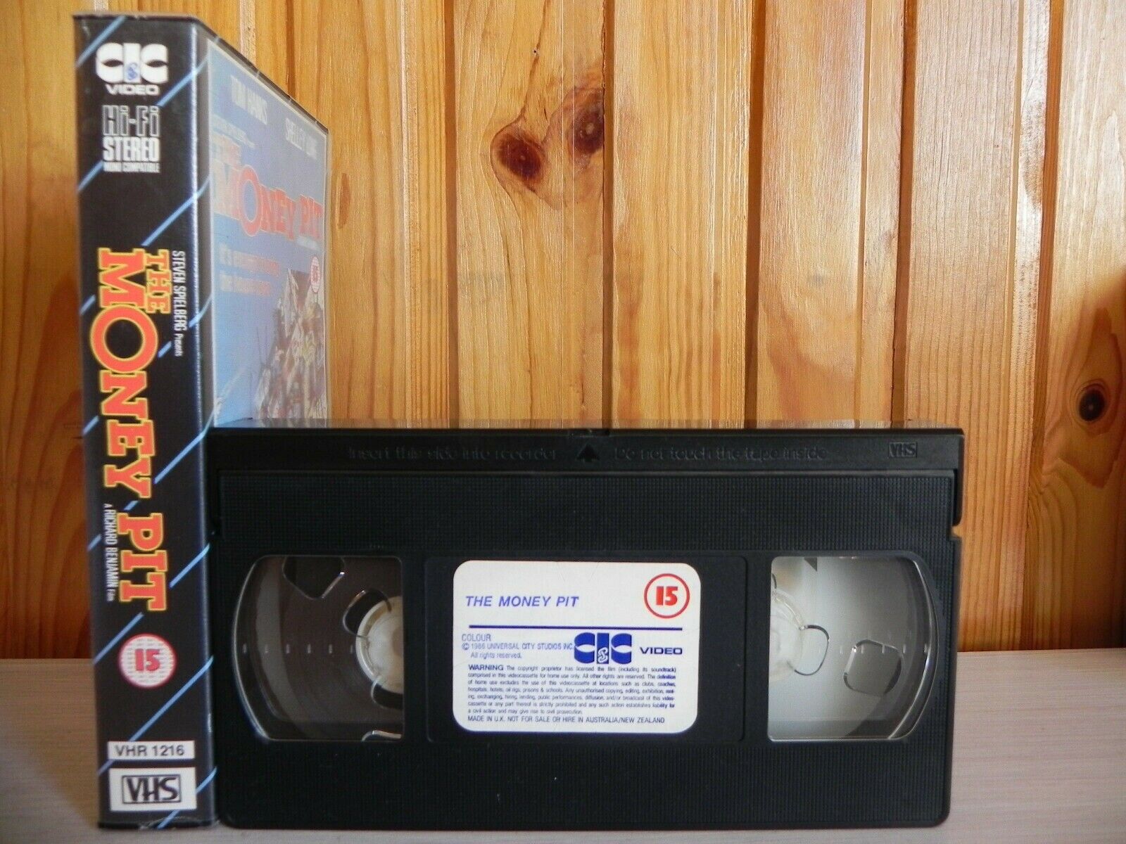 The Money Pit - CIC Video - It's Enough To Bring The House Down - Pal VHS-