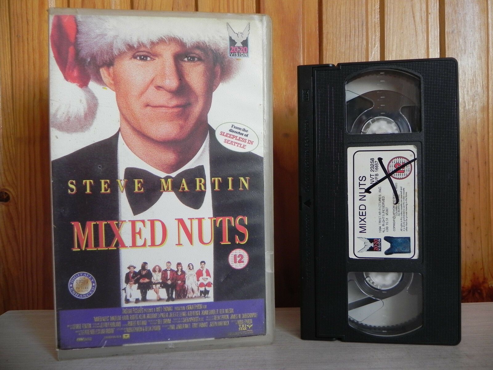 Mixed Nuts - 20 20 Vision - Comedy - Steve Martin - Juliette Lewis - Pal VHS-