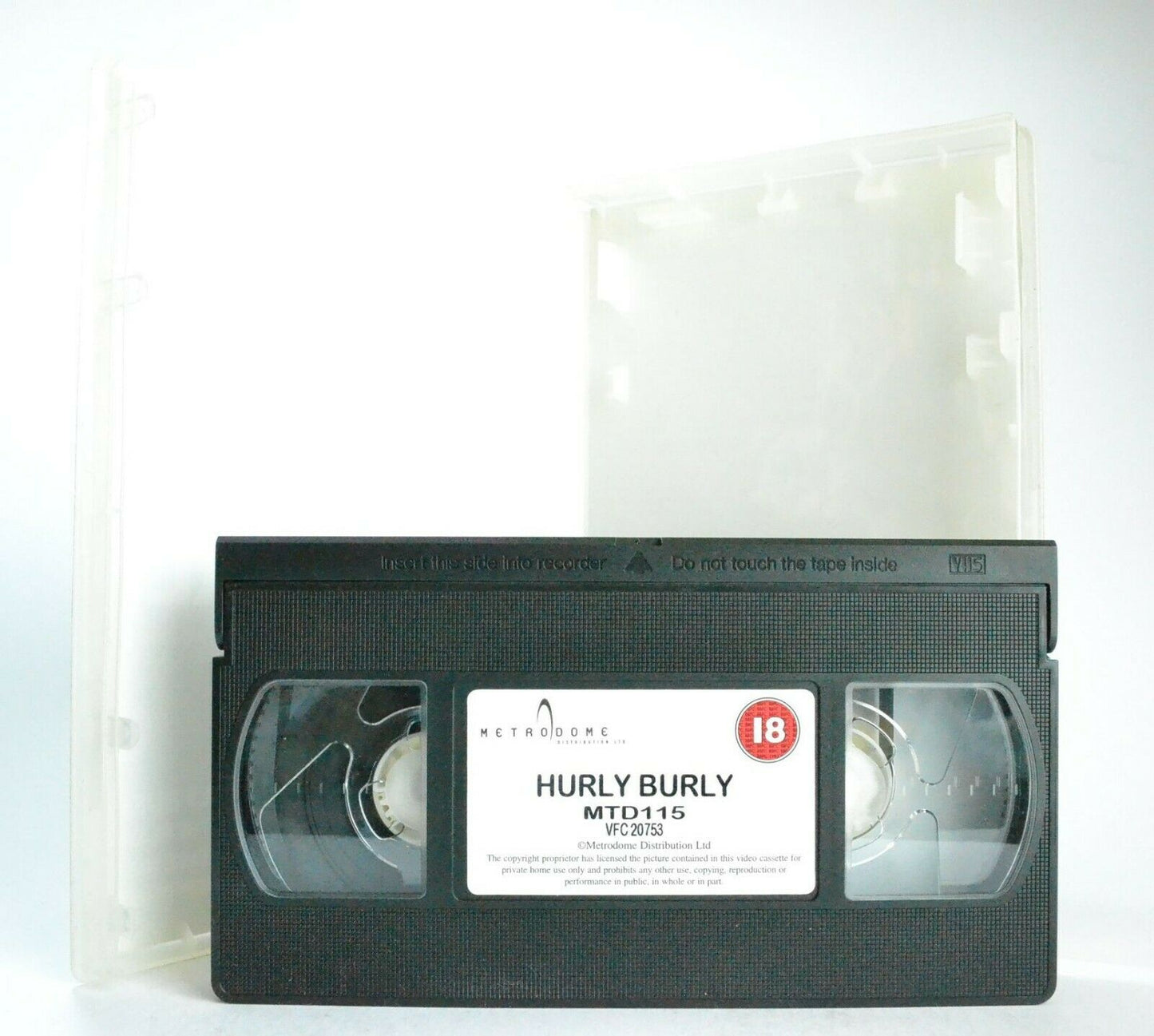 Hurly Burly: Drama (1998) - Large Box - Sex, Drugs And Hedonism - S.Penn - VHS-