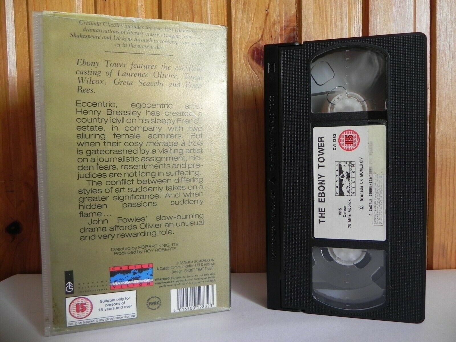 The Ebony Tower - Classic TV Drama - Laurence Olivier - Greta Scacchi - Pal VHS-