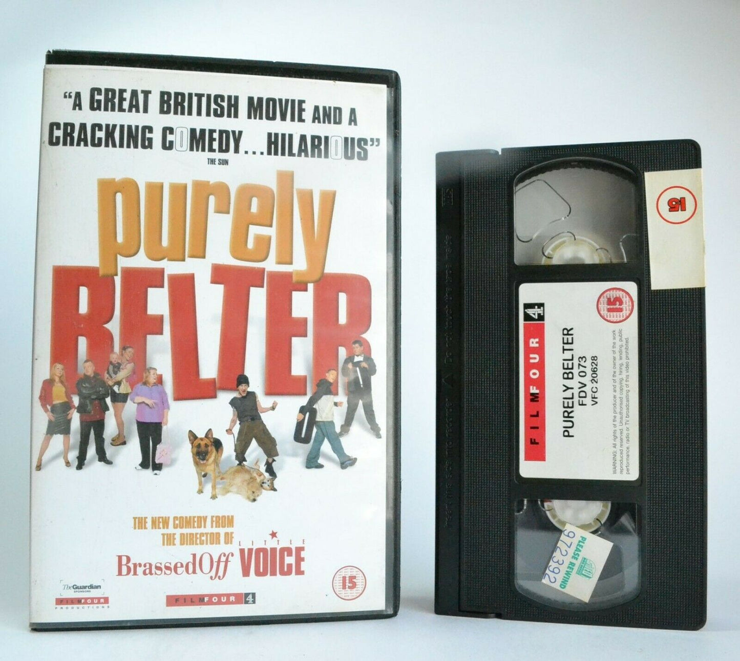 Purely Belter (2000): Based On J.Tulloch Novel - Football Comedy Drama - Pal VH-