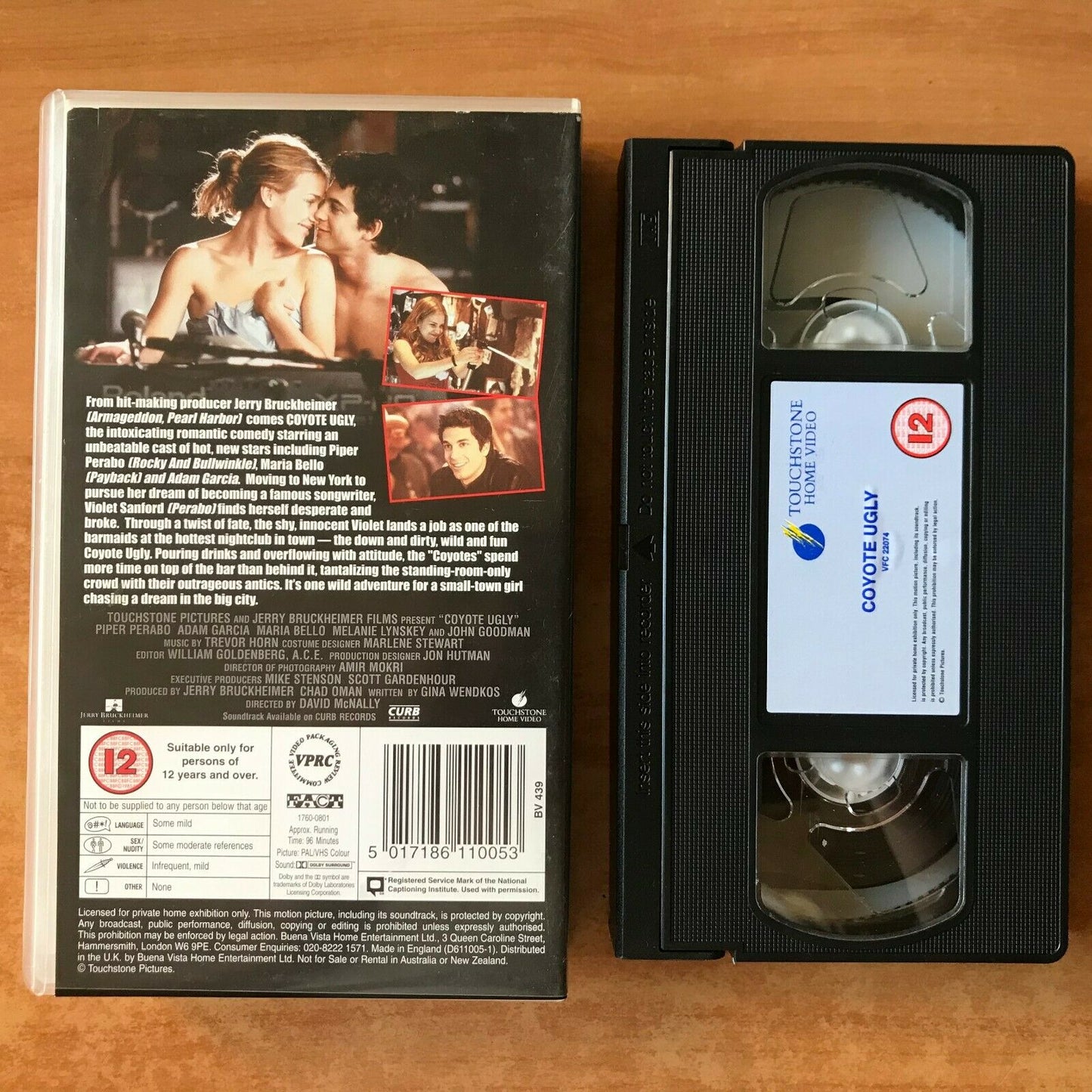 Coyote Ugly (1998); [Chasing Dreams] Romantic Comedy - John Goodman - Pal VHS-