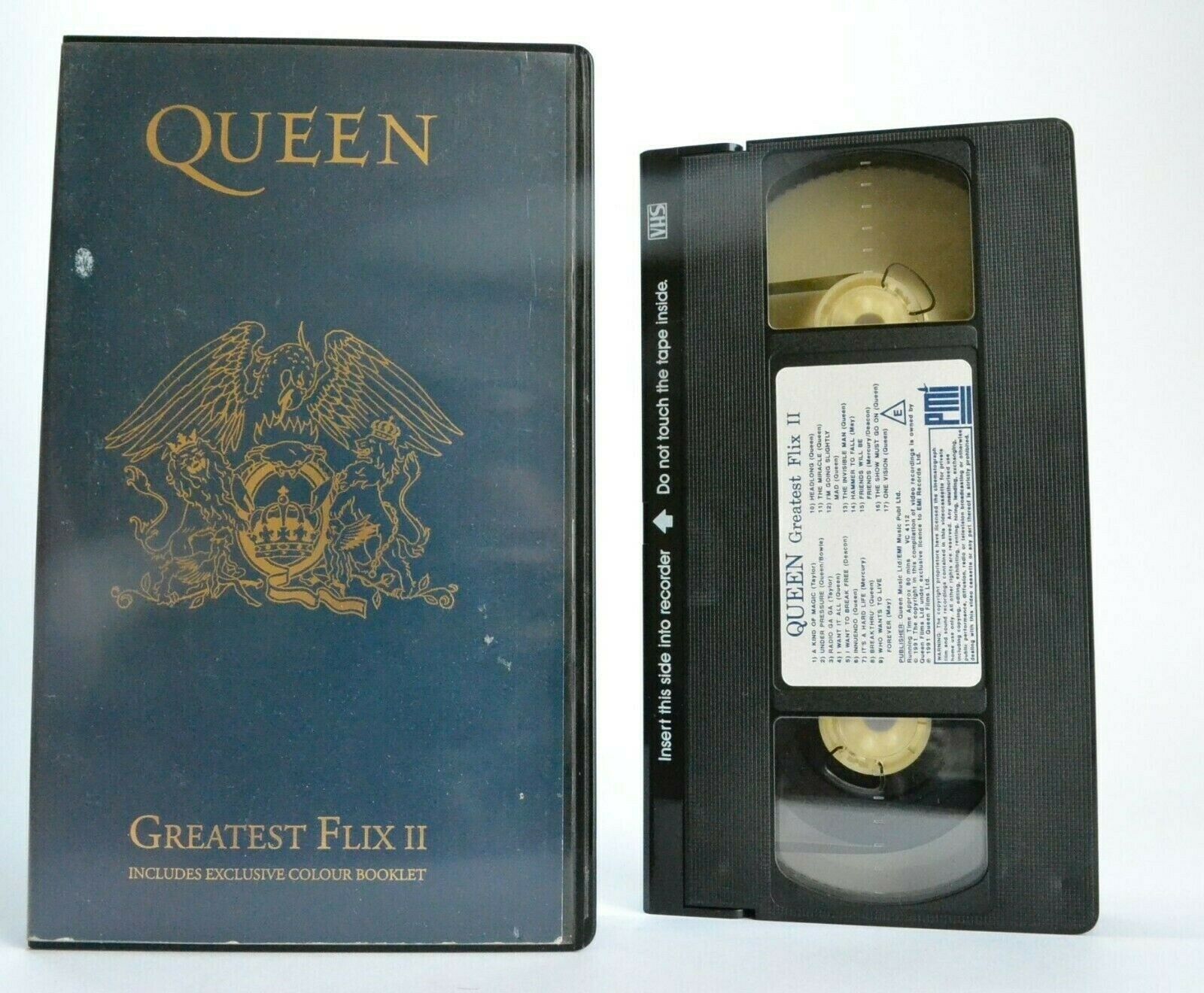 Queen: Greatest Flix 2 - A Kind Of Magic - Freddie Mercury - Music - Pal VHS-