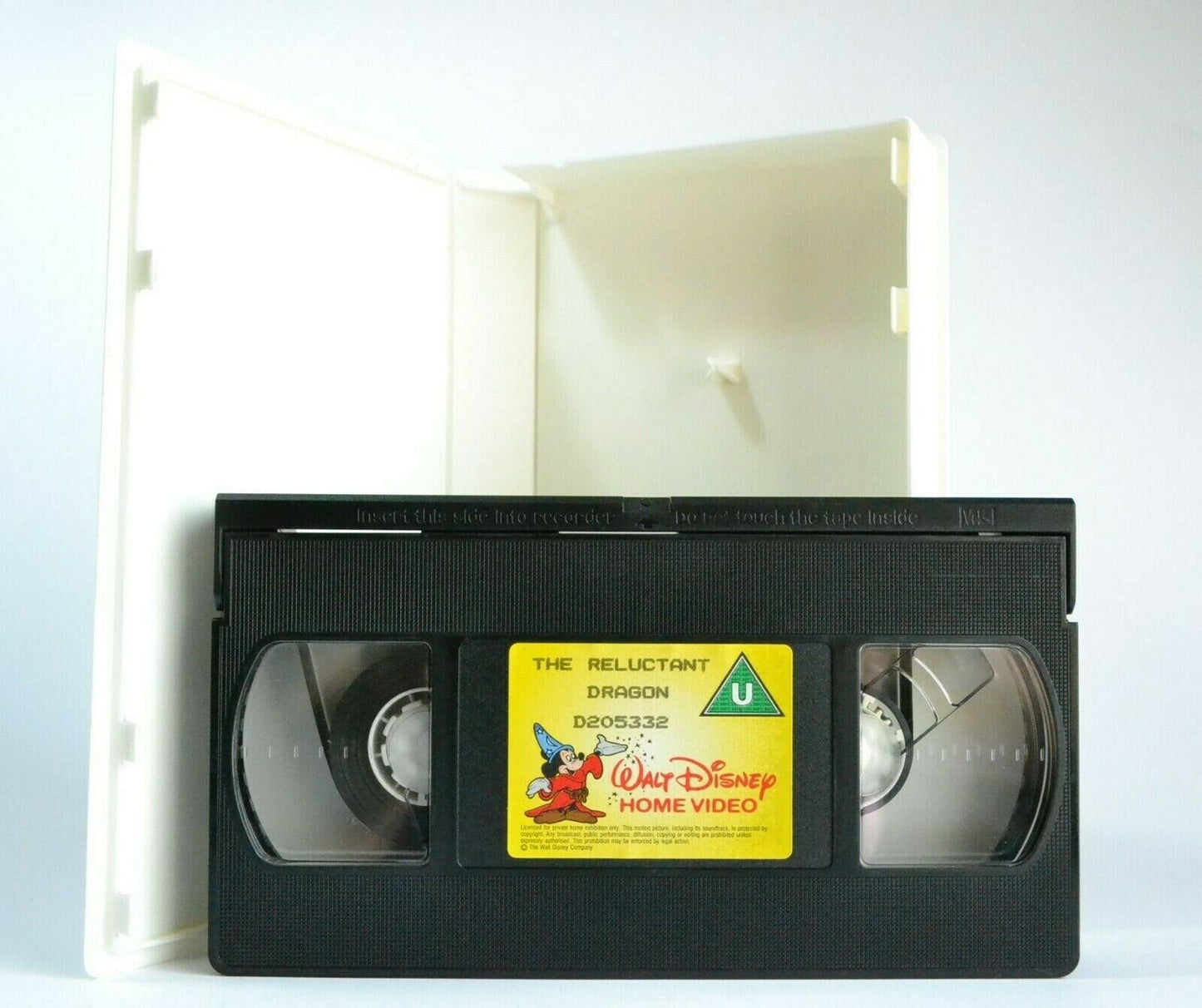 The Relucant Dragon (1941) - Walt Disney - Live-Action Animated - Kids - Pal VHS-