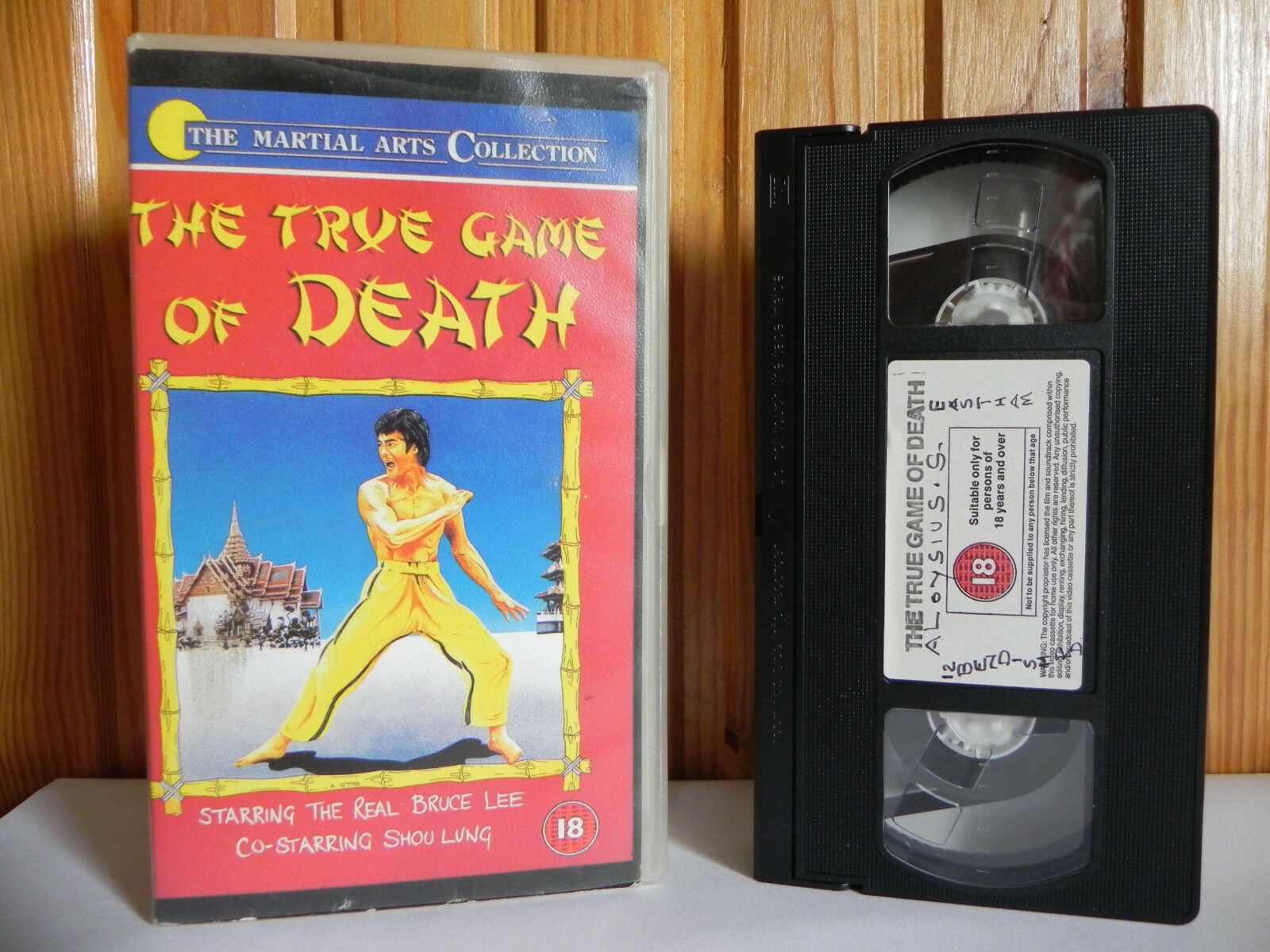 The True Game Of Death - MAC - Martial Arts - Bruce Lee - Shou Lung - Pal VHS-