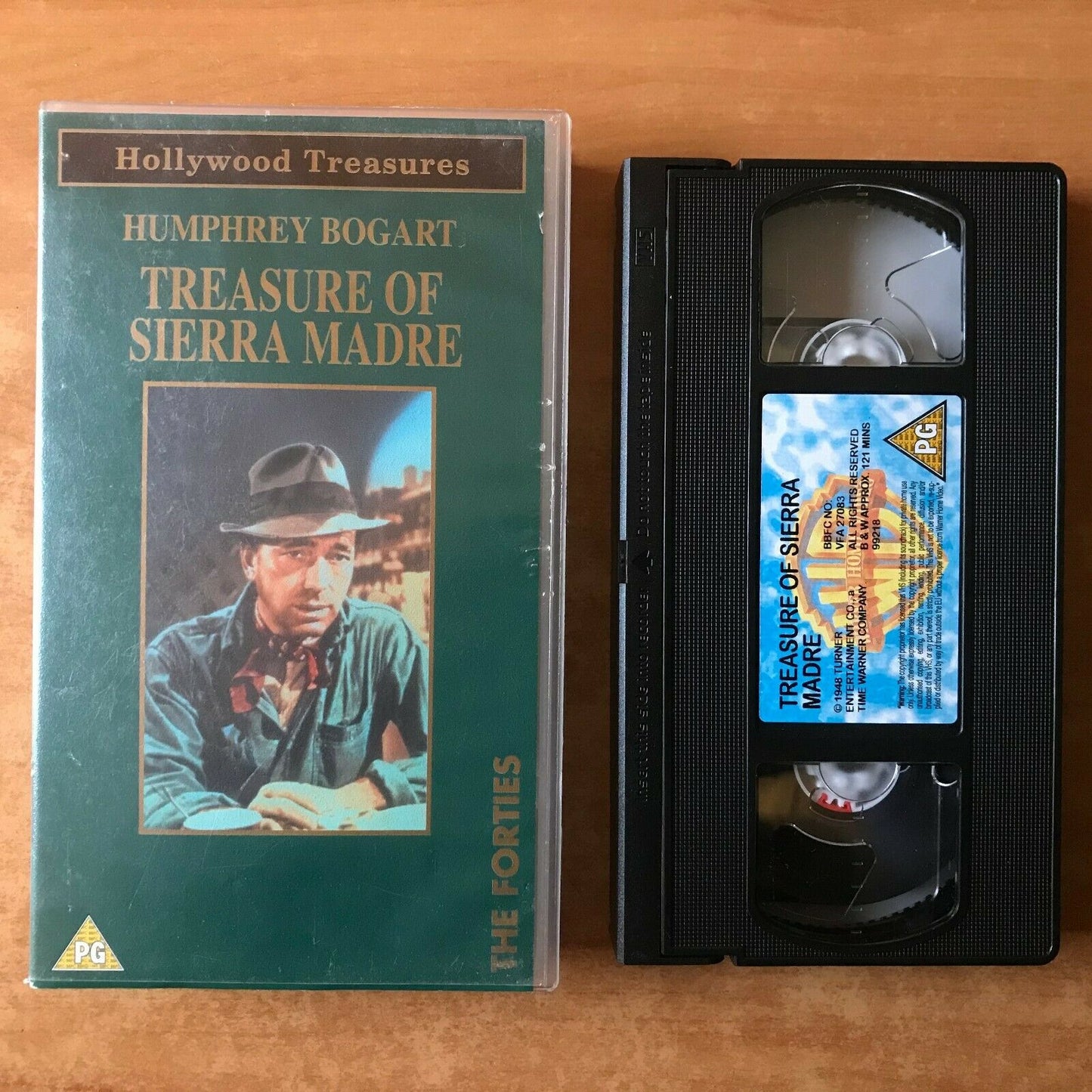 Treasure Of Sierra Madre (1948); [Hollywood Treasure] Humprey Bogart - Pal VHS-