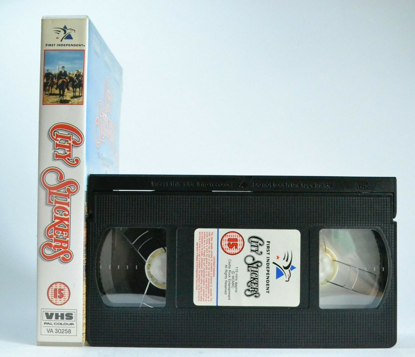 City Slickers (1991): Comedy Western - Billy Crystal/Jack Palance - Pal VHS-