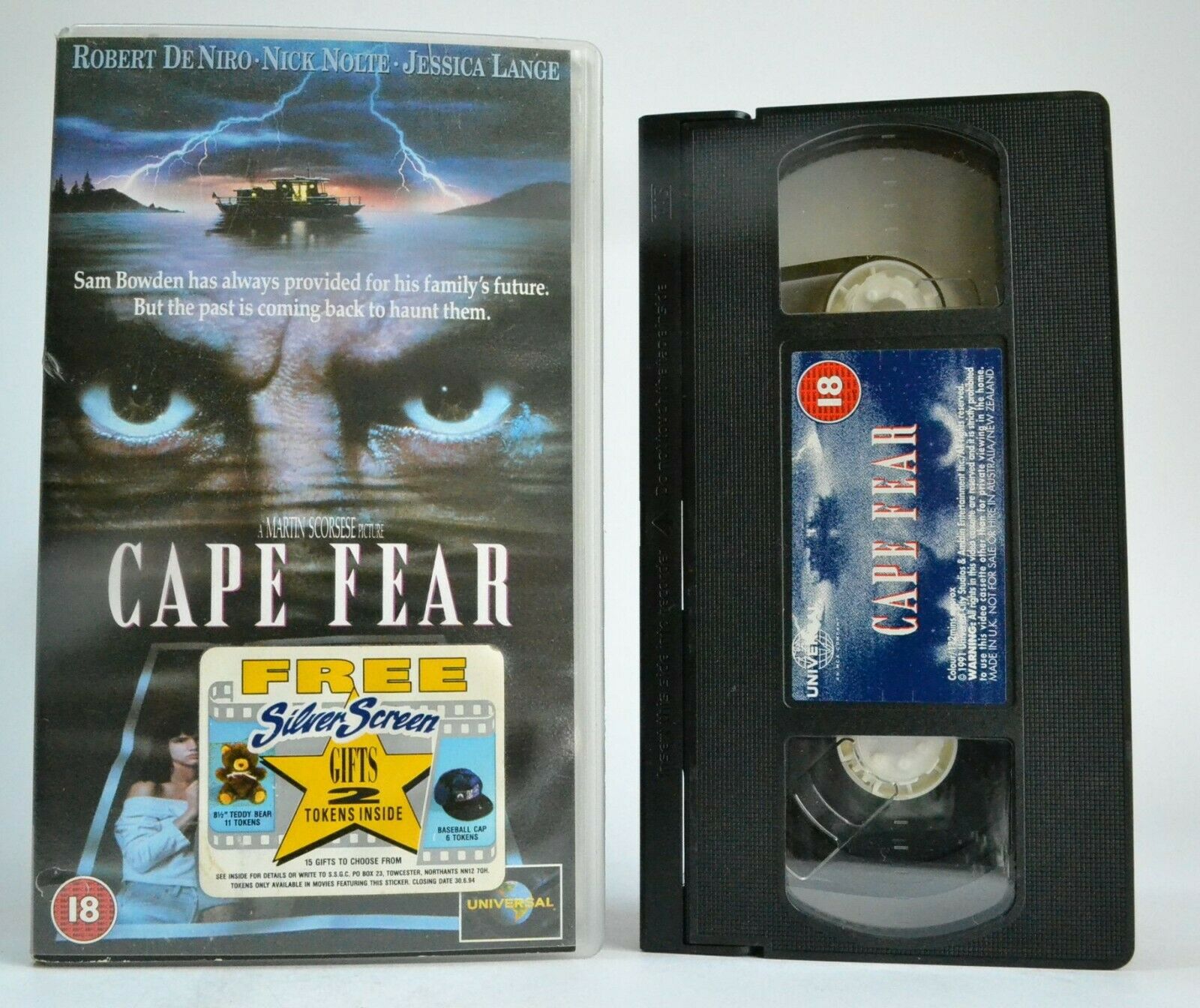 Cape Fear (1991): Martin Scorsese - Psychological Thriller - Robert De Niro - VH-