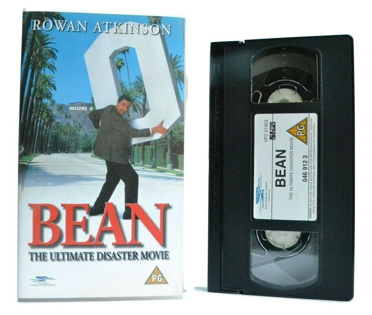 Bean: The Ultimate Disaster Movie (1997) - Comedy - R.Atkinson/B.Reynolds - VHS-