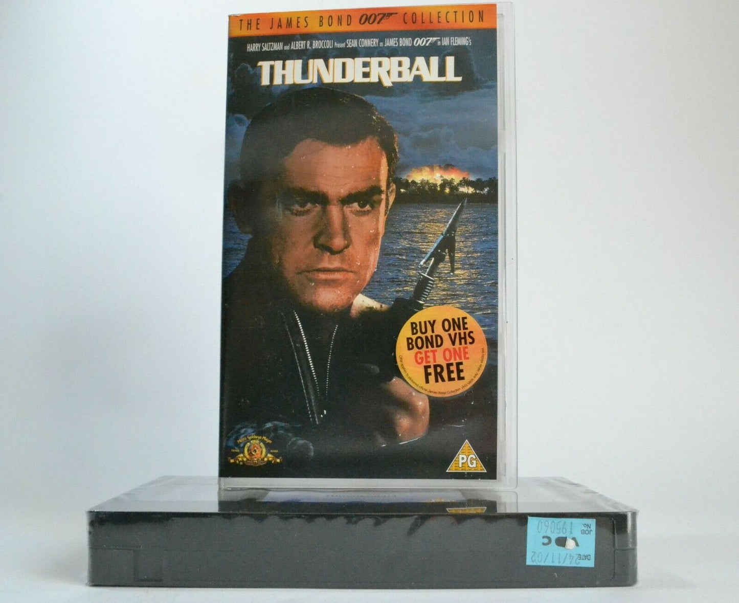 Thunderball; [James Bond Collection] -Brand New Sealed- Sean Connery - Pal VHS-