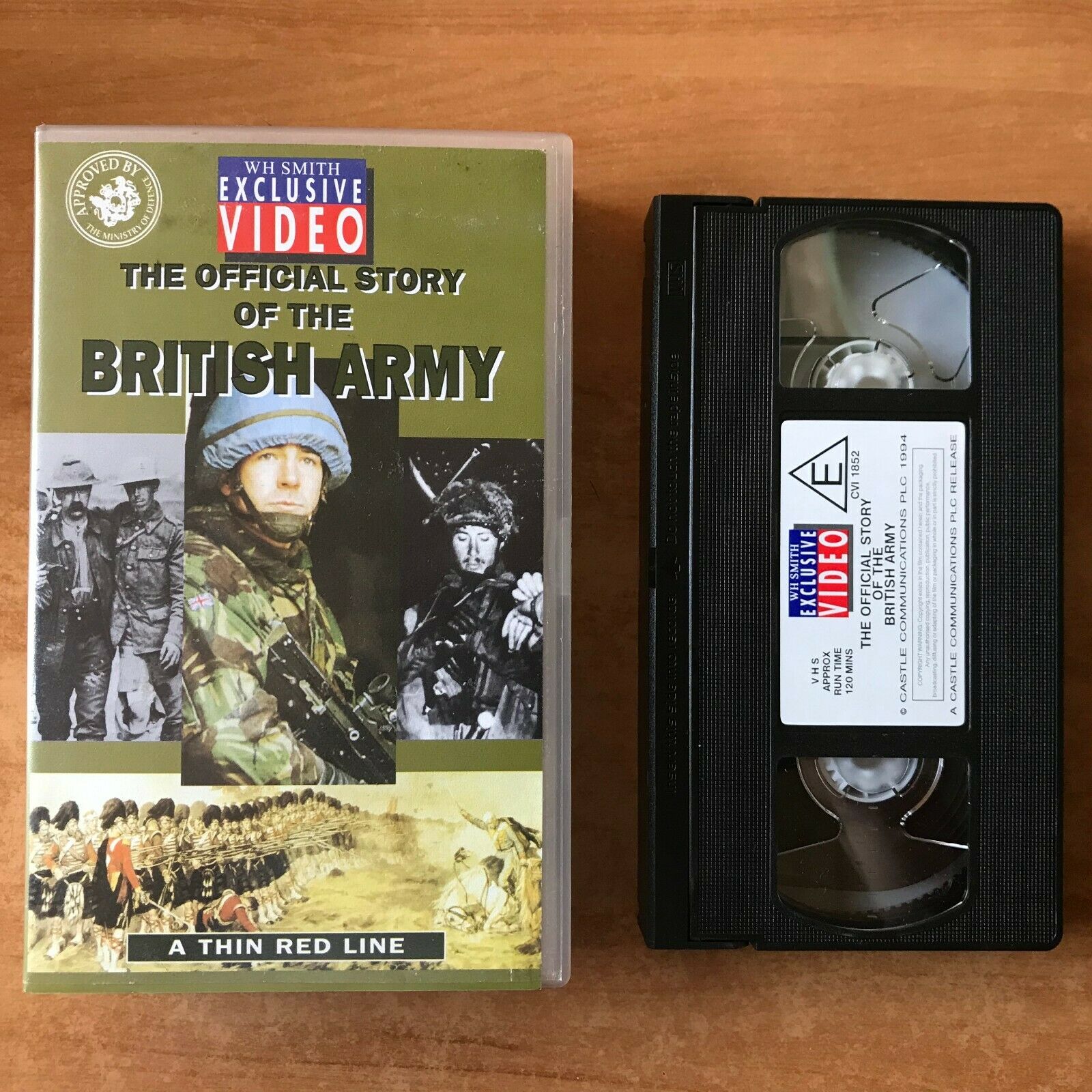 The Official Story Of The British Army: A Thin Red Line [General Guthrie] VHS-