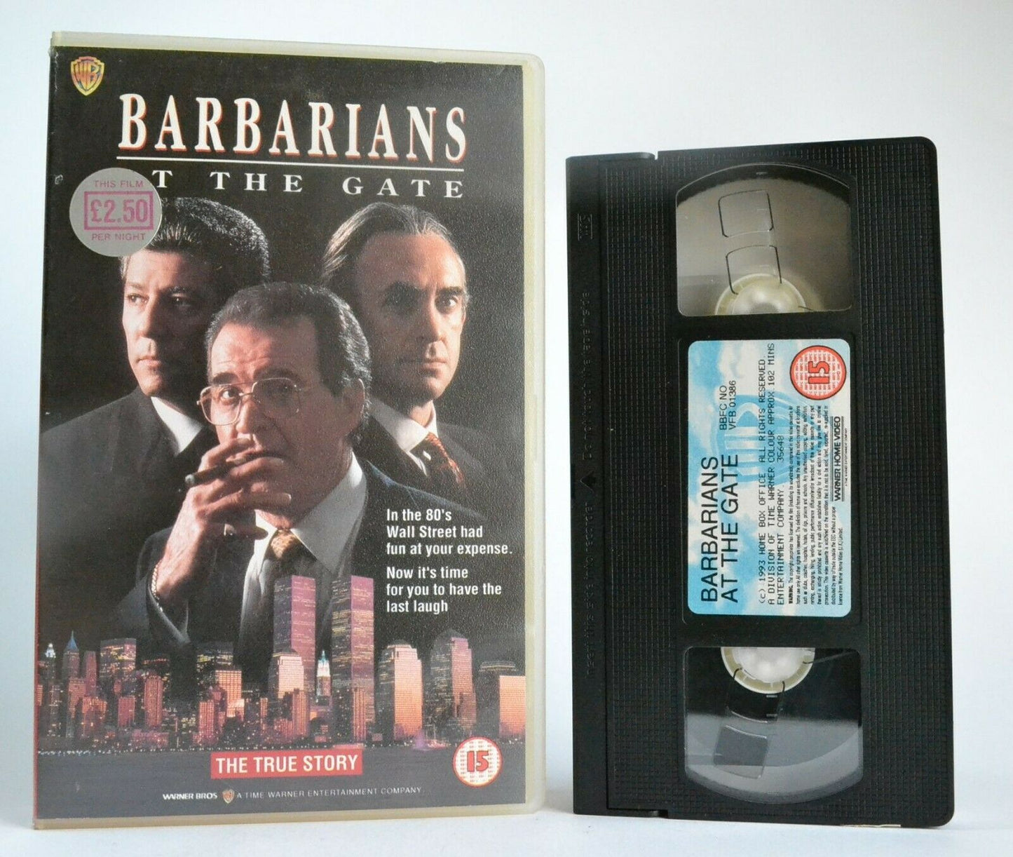 Barbarians At The Gate: (1993) TV Movie - Drama - Base On True Events - Pal VHS-