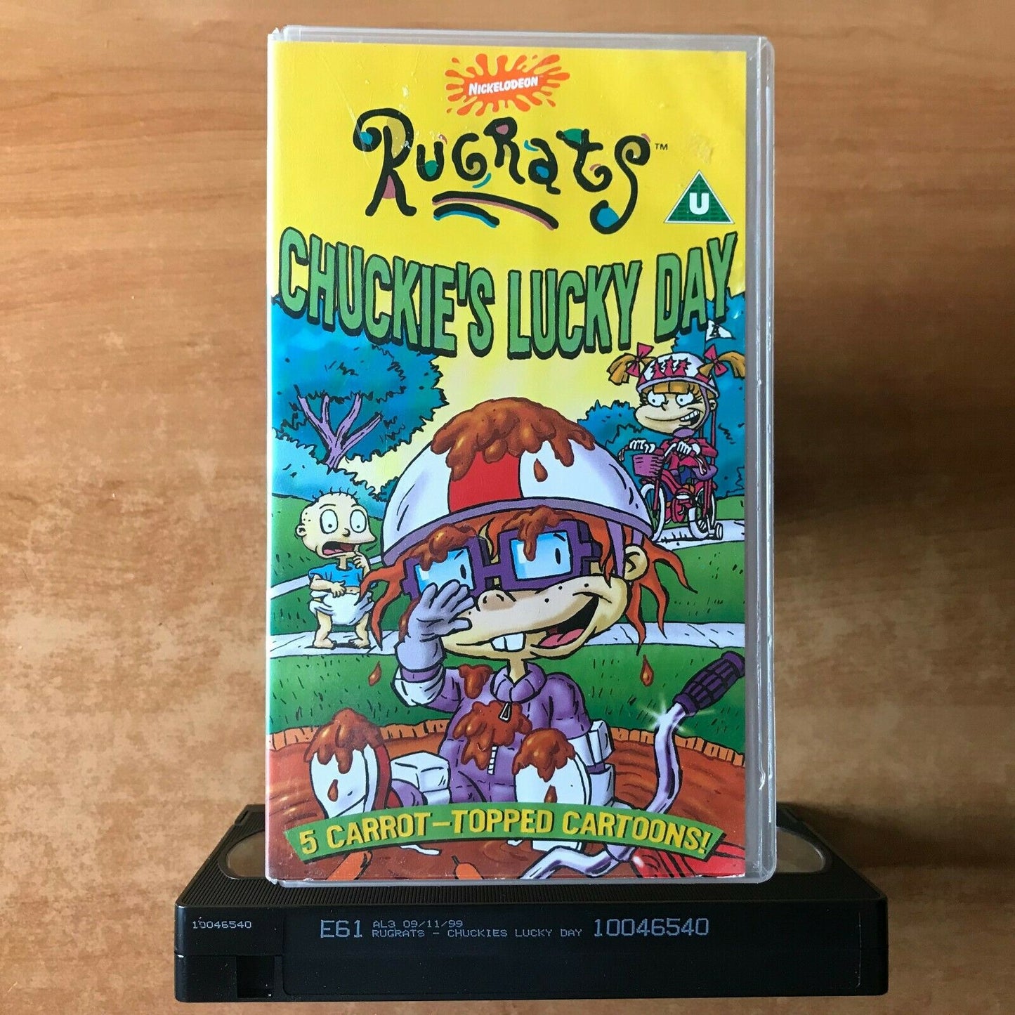 Rugrats: Chuckie's Lucky Day; [Nickelodeon]: "Uneasy Rider" - Children's - VHS-