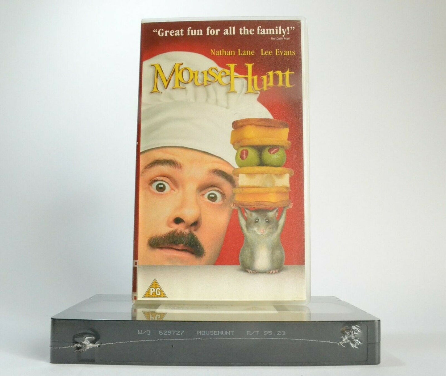 Mouse Hunt; [Brand New Sealed] Slapstick Comedy - Nathan Lane - Kids - Pal VHS-