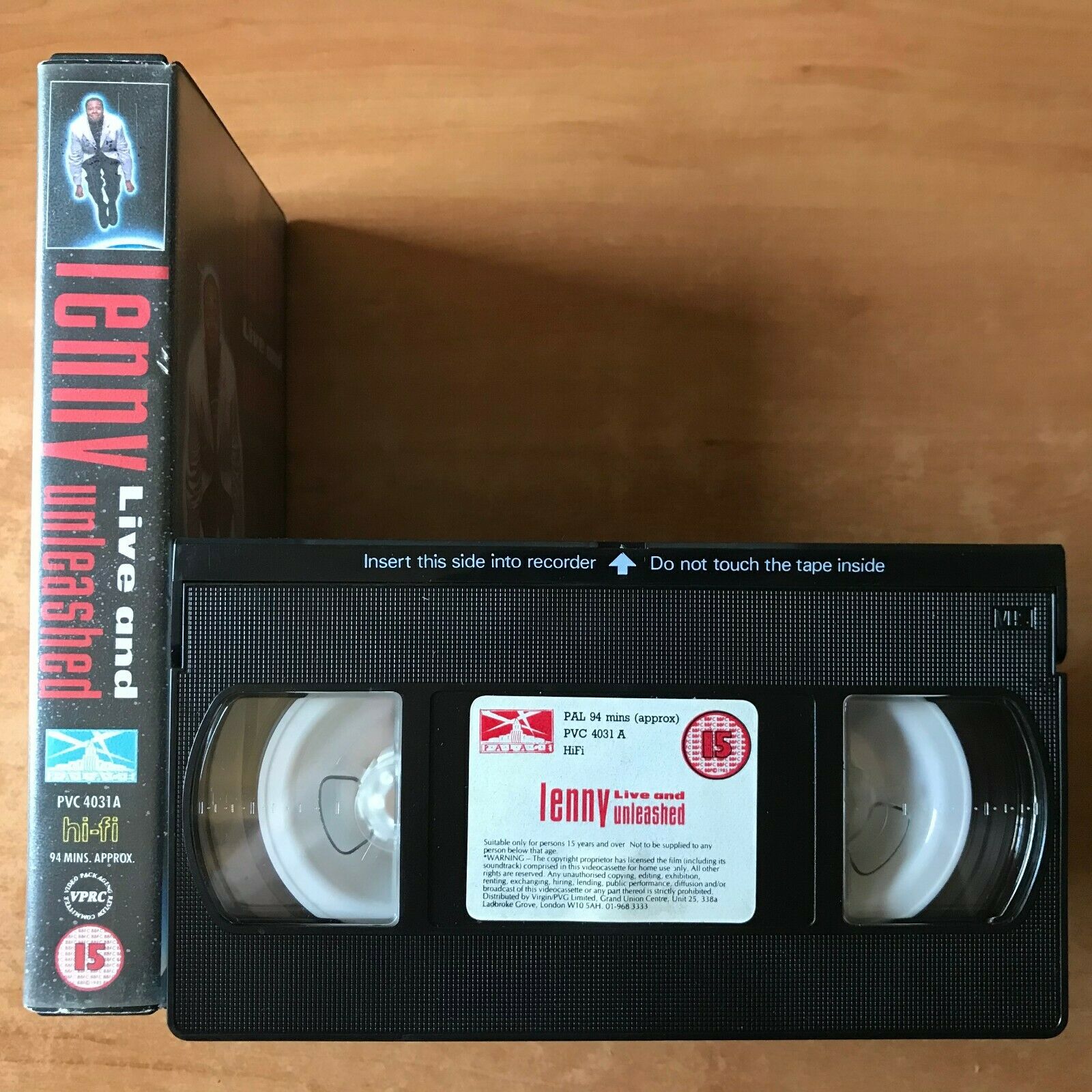 Lenny Henry: Live And Unleashed - Untamed - Uncensored - Unforgettable - Pal VHS-