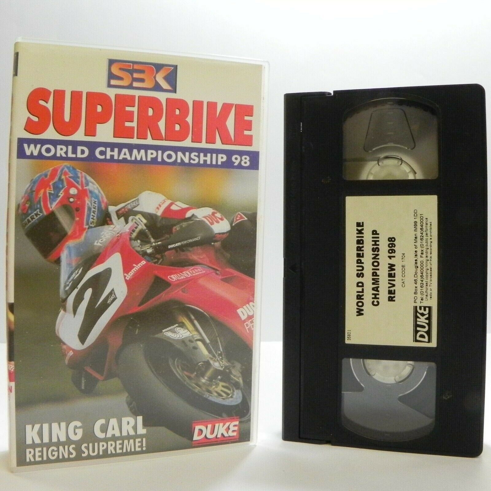 Superbike: World Championship 98 - Front Funners - Croser - Chili - Slight - VHS-