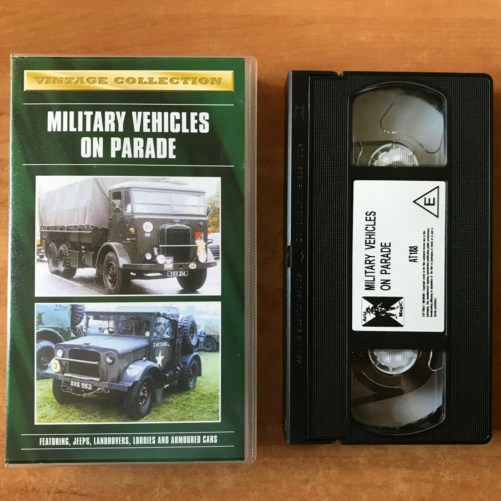 Military Vehicles On Parade; [Annual Yeovil Festival]: Jeeps - Land Rovers - VHS-