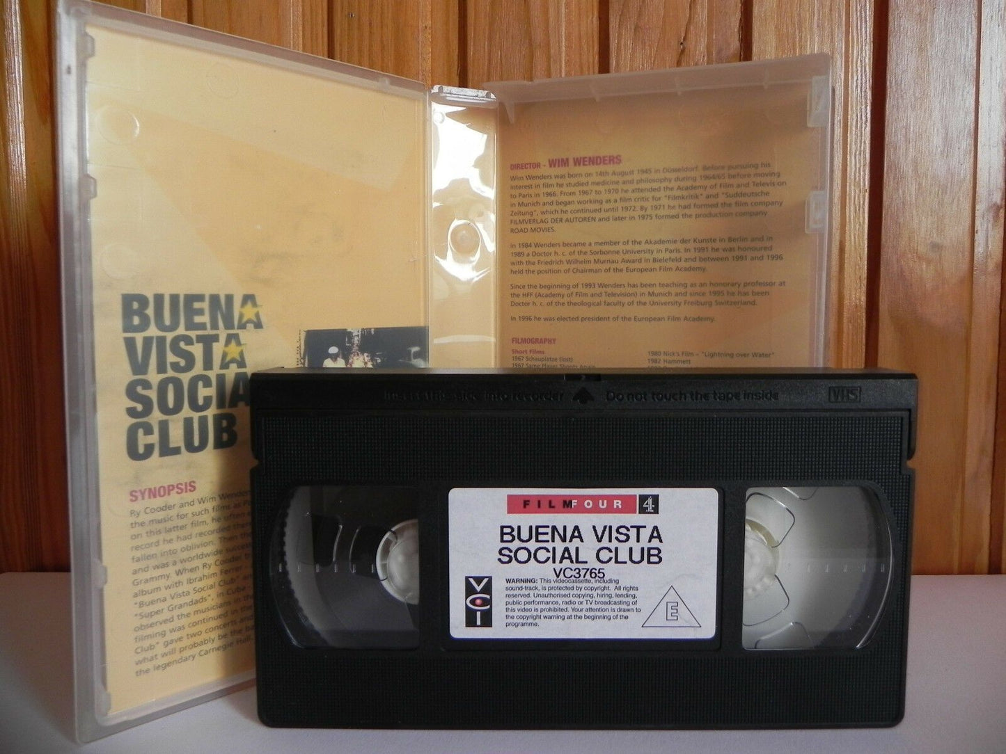 Buena Vista Social Club - Film Four - Documentary - Pre-Cert - Pal VHS-